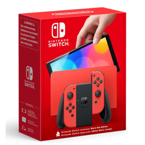Nintendo Switch (OLED Model) Mario Red Edition